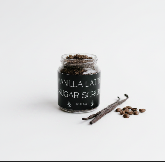 Vanilla Latte Sugar Scrub, 16 oz